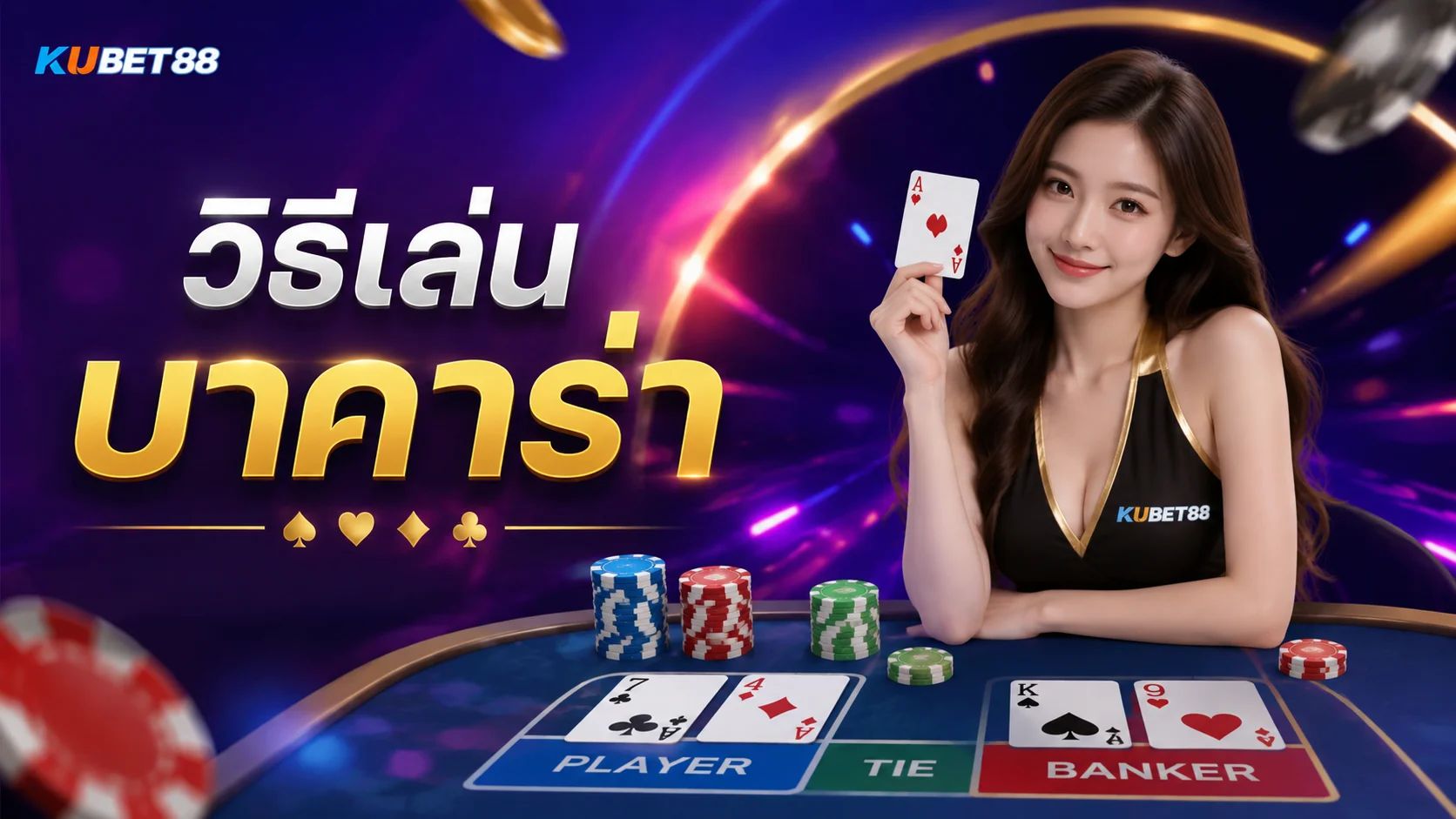 วิธีเล่นบาคาร่า สำหรับมือใหม่ เข้าใจกติกาและอ่านผลเกมให้เป็น
