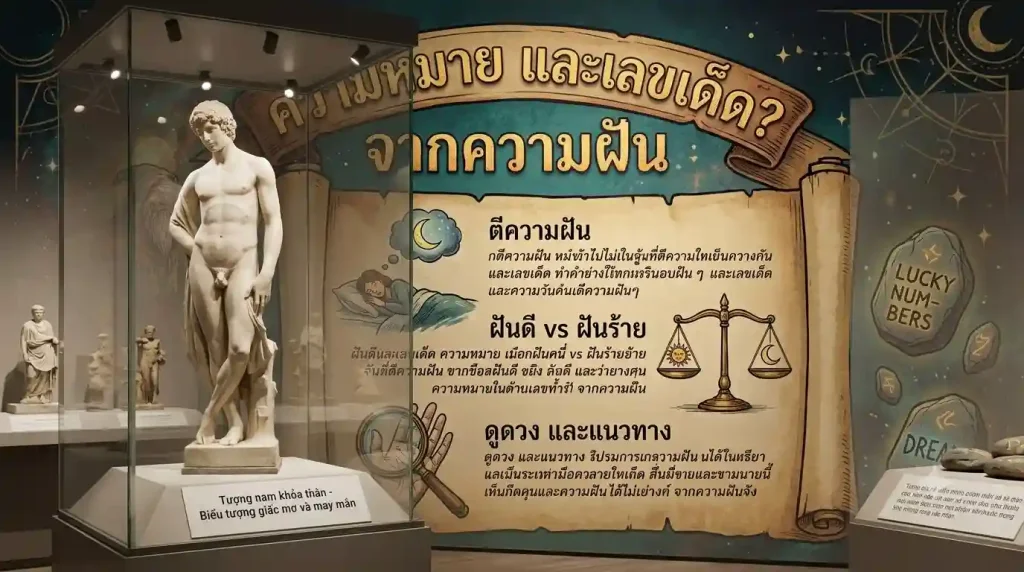 ฝันเห็นผู้ชายแก้ผ้าเลขเด็ด