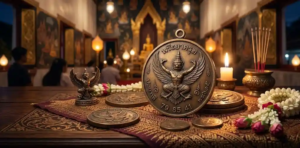ฝันเห็นเหรียญพญาครุฑเลขเด็ด แปลว่าอะไร ลางบอกเหตุพร้อมเลขนำโชค 
